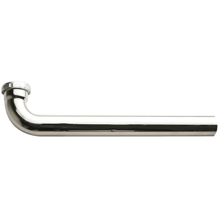All-Source 1-1/2 In. x 20 In. Satin Nickel Waste Arm 2522SN